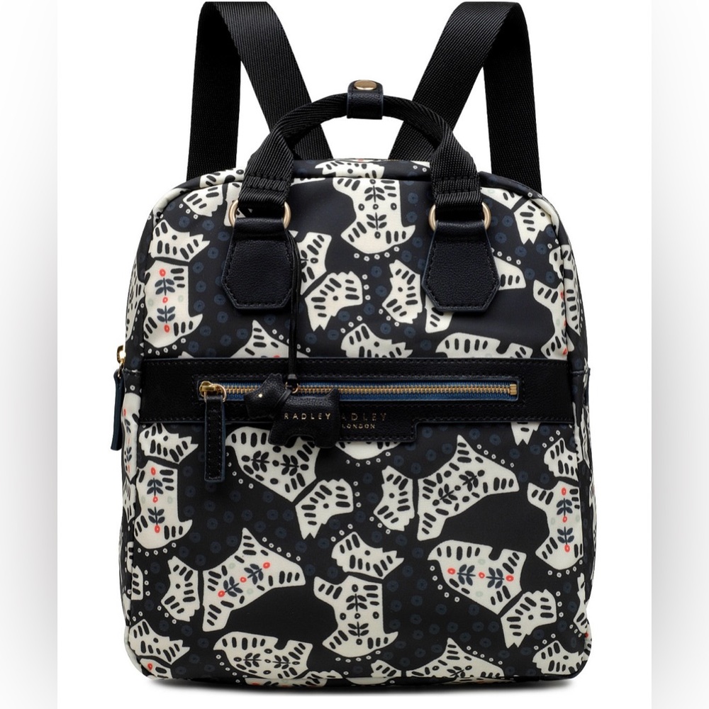 Radley London Folk Dog Ziptop Backpack